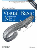 Programming Visual Basic .NET /
