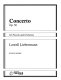 Concerto, op. 50, for piccolo and orchestra /