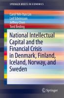 National intellectual capital and the financial crisis in Denmark, Finland, Iceland, Norway, and Sweden /