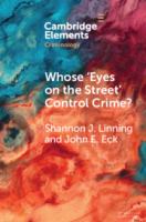 Whose 'eyes on the street' control crime? : expanding place management into neighborhoods /