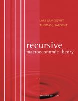 Recursive macroeconomic theory /