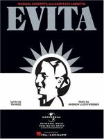 Evita : musical excerpts and complete libretto /