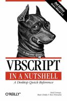 VBScript in a nutshell /