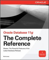 Oracle database 11g : the complete reference /