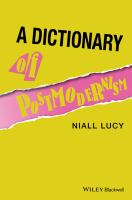 A dictionary of postmodernism /