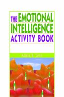 The emotional intelligence activity book : 50 activities for developing EQ at work /