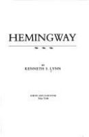Hemingway : the life and the work /