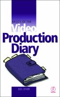 Basics of the video production diary /