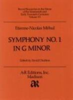 Symphony no. 1 in G minor /