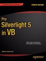Pro Silverlight 5 in VB, fourth edition /