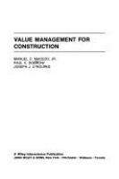 Value management for construction /