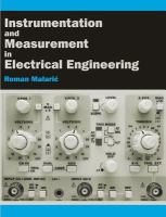 Instrumentation and measurement in electrical engineering /