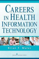 Careers in health information technology /