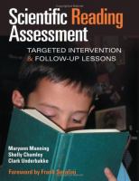 Scientific reading assessment : targeted intervention and follow-up lessons /