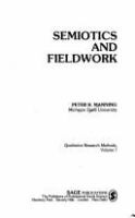 Semiotics and fieldwork /