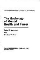 The sociology of mental health and illness /