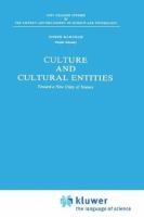 Culture and cultural entities : toward a new unity of science /