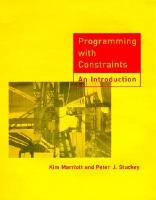 Programming with constraints an introduction /