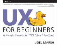 UX for beginners /