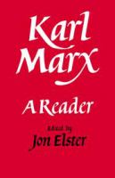Karl Marx : a reader /