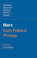 Marx : early political writings /