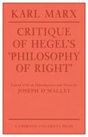 Critique of Hegel's 'Philosophy of right'.