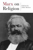 Marx on religion /