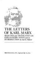 The letters of Karl Marx /