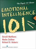 Emotional intelligence 101 /