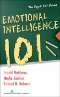 Emotional intelligence 101 /