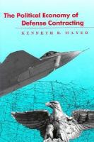 The political economy of defense contracting /