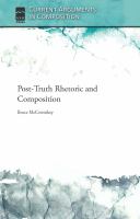 Post-truth rhetoric and composition /