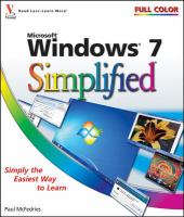 Windows 7 simplified /