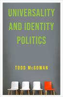 Universality and identity politics /