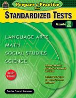 Prepare & practice for standardized tests. language arts, math, social studies, science /