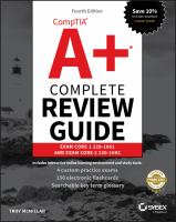 CompTIA A+ complete review guide : exam 220-1001 and exam 220-1002 /