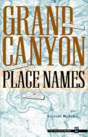 Grand Canyon place names
