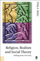 Religion, realism and social theory : making sense of society /