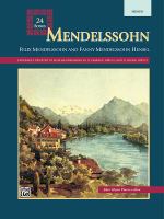 Mendelssohn 24 songs  /