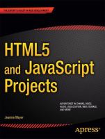 HTML5 and JavaScript projects /