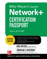 Mike Meyers' CompTIA Network+ Certification Passport (Exam N10-008).