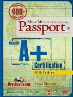 Mike Meyers' Certification passport CompTIA A+ certification /