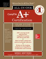 CompTIA A+ certification exam guide, (exams 220-1001 & 220-1002) /
