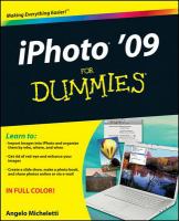 IPhoto '09 for dummies /