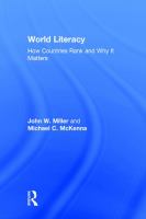 World literacy : how countries rank and why it matters /