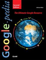 Googlepedia : the ultimate Google resource /