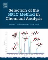 Selection of the HPLC method in chemical analysis /
