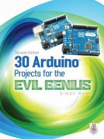 30 Arduino projects for the evil genius /