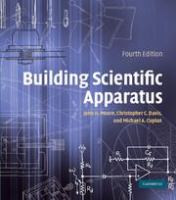 Building scientific apparatus /