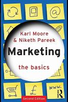 Marketing : the basics /